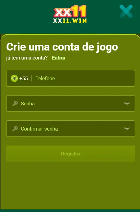 registro e login